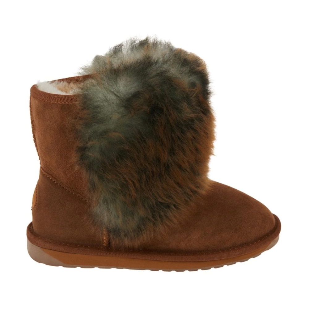EMU Australia Stinger Mini Lava Chestnut Boot Sz 6